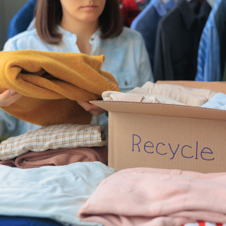Donate unwanted clothing